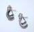 David Yurman David Yurman Sterling Silver & 14k Gold Earrings, a Pair For Sale - Image 4 of 9
