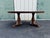 Late 20th Century Rustic Double Pedestal Oak Extension Dining Table For Sale - Image 6 of 12