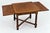 English Antique English Jacobean Revival Oak Draw Leaf Mahjong Game Table, C. 1920s For Sale - Image 3 of 8