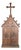 Neo-Gothic Tabernacle in Carved Oak, 1900s For Sale
