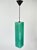 Metal Vintage Large Mid Century Modern Murano Glass Pendant Light Gino Vistosi | Teal Green Rectangular Tube Vintage Retro | Venini Massimo Vignelli 1950s For Sale - Image 7 of 12