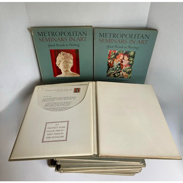 Complete 1958 Metropolitan Museum of Art Metropolitan Seminars in Art Portfolio Set — 14 Volumes With Color Plates For Sale In Los Angeles - Image 6 of 11