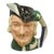 Vintage 1959 Royal Doulton Robin Hood D6527 Porcelain Toby Character Jug Mug For Sale