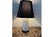 Porcelain white balance De Chine table lamp is in great condition. Silk lamp shade in good condition. May want to change...