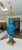 Large Murano Blue Seguso Table Lamp for Marbro For Sale - Image 16 of 16