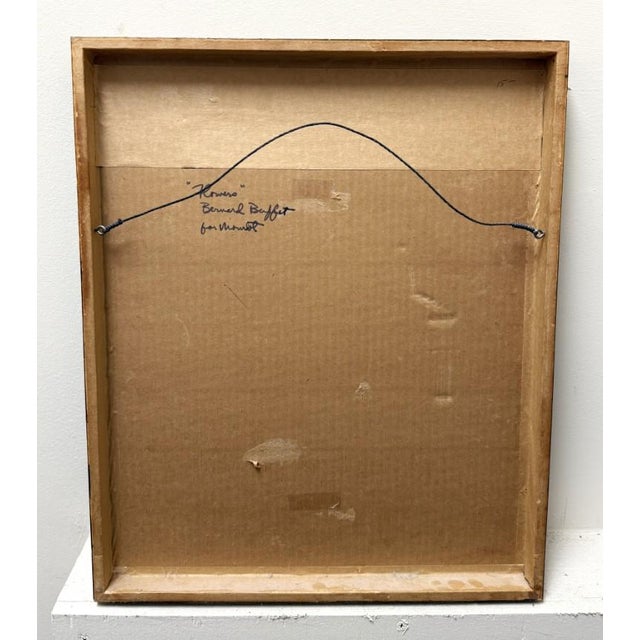 Bernard Buffet “Pensees” Mid-Century Lithograph For Sale - Image 11 of 12