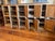 Beautiful old locker, kitchen cabinet, or collector's cabinet from France. The cabinet has 10 compartments with panel...