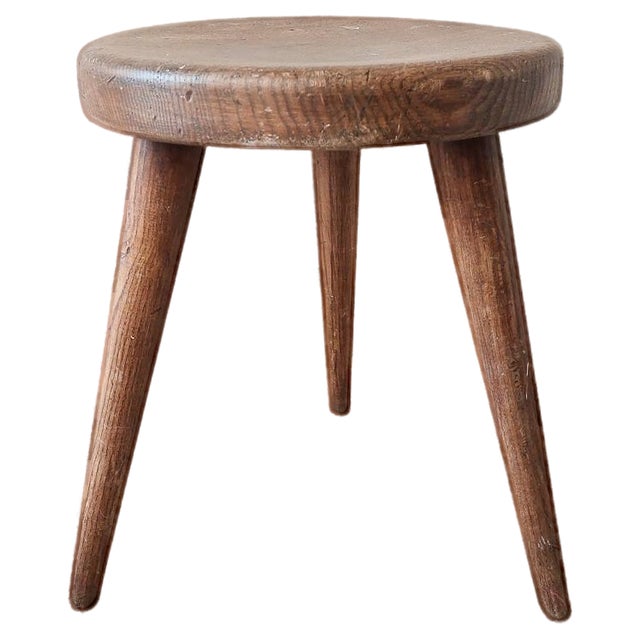 Shepherd Stool in Wood, 1950s For Sale
