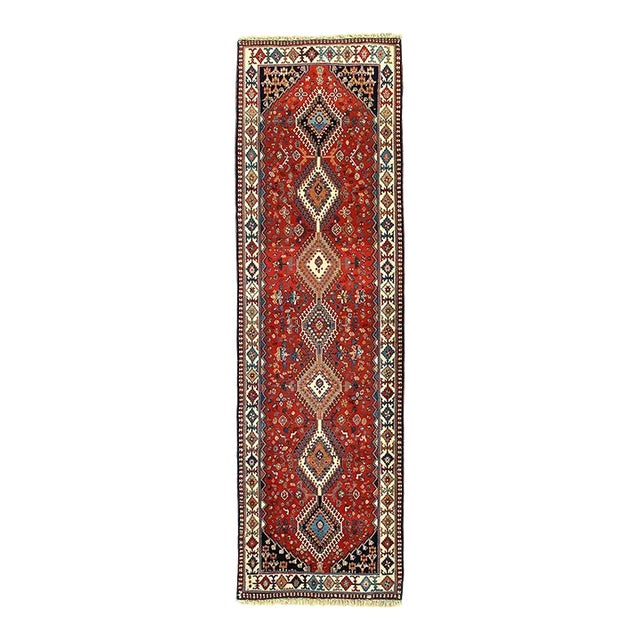 2020s Persian Yalameh Hand-Knotted Rug For Sale