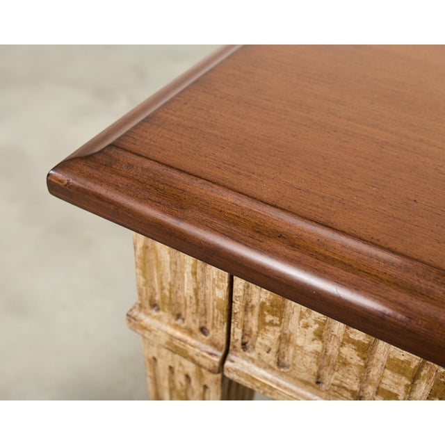 Nancy Corzine Neoclassical Laurel Desk Writing Table For Sale - Image 10 of 12