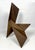 Late 20th Century Gerald DiGgiusto, Metal Corten Steel Abstract Geometric Folded Origami Sculpture Gerald DiGiusto, 1980 For Sale - Image 5 of 11