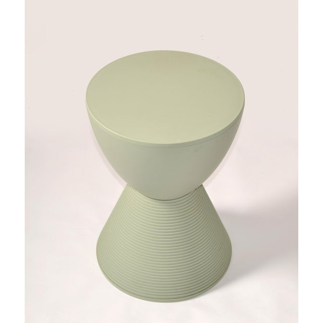 Vintage Philippe Starck Attributed Prince Aha Stool Kartell Fennel Green Mid-Century Modern For Sale - Image 12 of 12