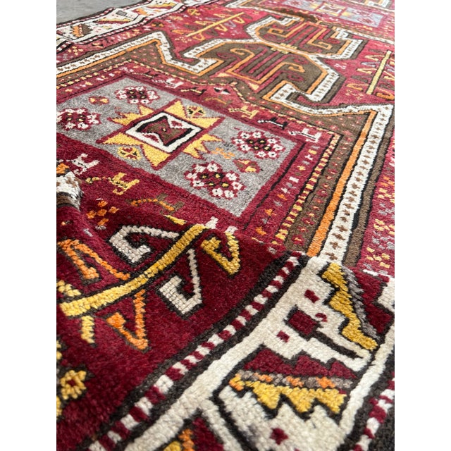 1930s Nomadic Tribal Runner Rug For Sale - Image 4 of 12