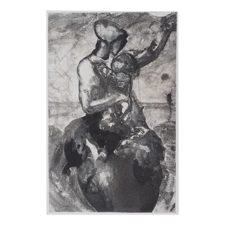 After Auguste Rodin, Mother and Child, 1897, Engraving For Sale