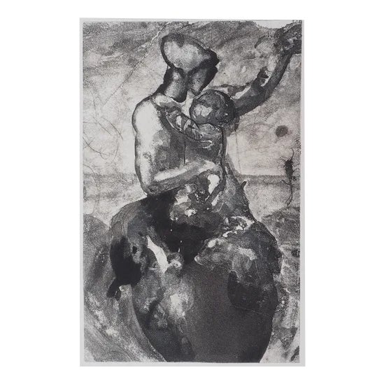 After Auguste Rodin, Mother and Child, 1897, Engraving For Sale
