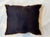 Pillow made with genuine hand made antique Chinese rug fragment-Poly fill with fabric backing sewn closure-