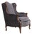 Early 20th Century France Louis XV Blue Wood Armchair For Sale