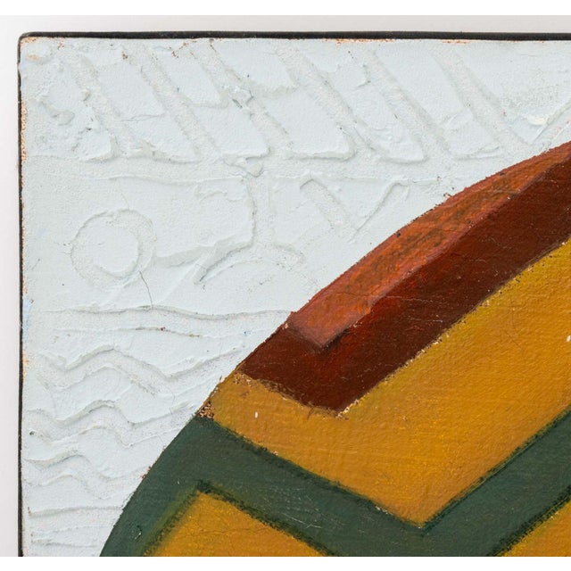 Max Papart (French, 1911-1994), "Hopi Bird No. 3", Oil on Canvas, 1977, signed lower right, signed, titled, and dated in...