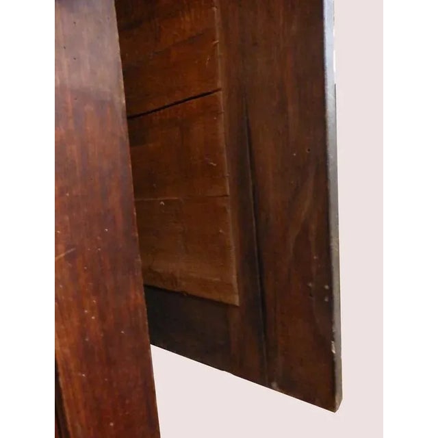 Gold Antique Louis XIII Style Closed Cup Mirror For Sale - Image 8 of 9