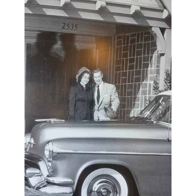 American 4 Original 1950's Automobile Photographs 12x18 Inches, Set For Sale - Image 3 of 5