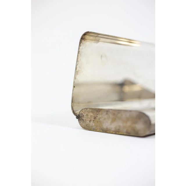 1920s Pen Holder in Silvered Metal, 1920s For Sale - Image 5 of 6