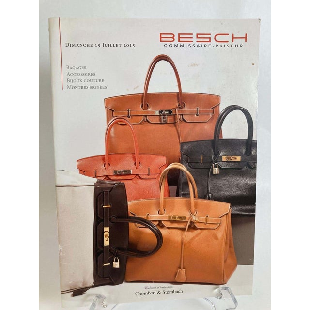Early 21st Century Haute Couture Luxury Leather Goods by Besch Cannes Auction Catalog, France, 2015 For Sale - Image 5 of 9