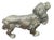 Italian Vintage Gucci Made in Italy Silver-Tone Spaniel Dog Sculpture For Sale - Image 3 of 6