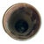 1960s Vintage West German Fat Lava Hourglass Floor Vase in Red & Black Textured Glaze For Sale - Image 5 of 5