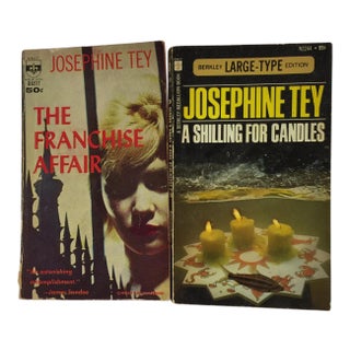 Josephine Tey Vintage Books - Pair For Sale