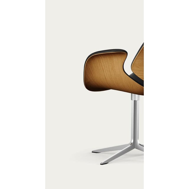 Black Council Chair in Oak by Salto and Sigsgaard For Sale - Image 8 of 18