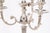Antique Large Silver Plated Four Light Candelabra, Set of 2 For Sale - Image 4 of 18