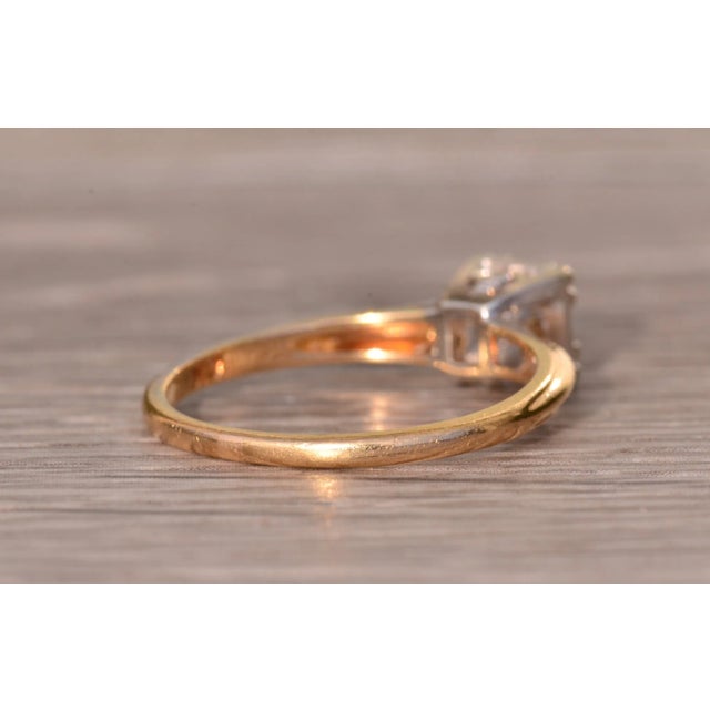 The Destin: Antique Solitaire Engagement Ring For Sale In Philadelphia - Image 6 of 10