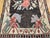 Vintage Caucasian Karabagh Kilim, Flat-Woven Wool, Floral Bouquet Pattern, Dark Brown & Ivory, 5x8 For Sale - Image 12 of 17