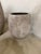 Textured Stone indoor/outdoor planter. Round.