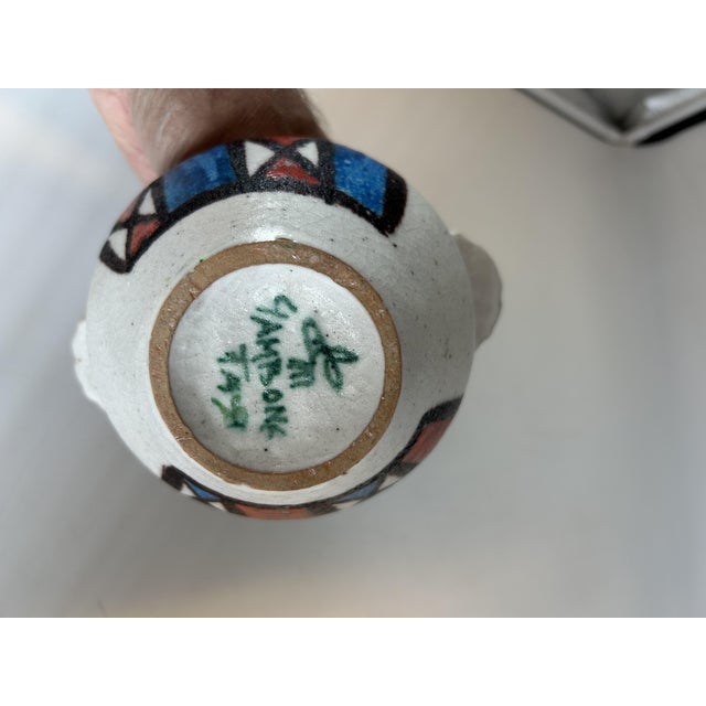 Fun Ceramics by Guido Gambone Vietri, 1950s For Sale - Image 6 of 7