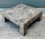 Vintage Boho Emperador Marble Coffee Table For Sale In West Palm - Image 6 of 11