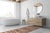 Charming Artistic Wool Modern Contemporary Abstract Hall Runner Rug, Country of origin: Central Asia, Circa date: Modern...
