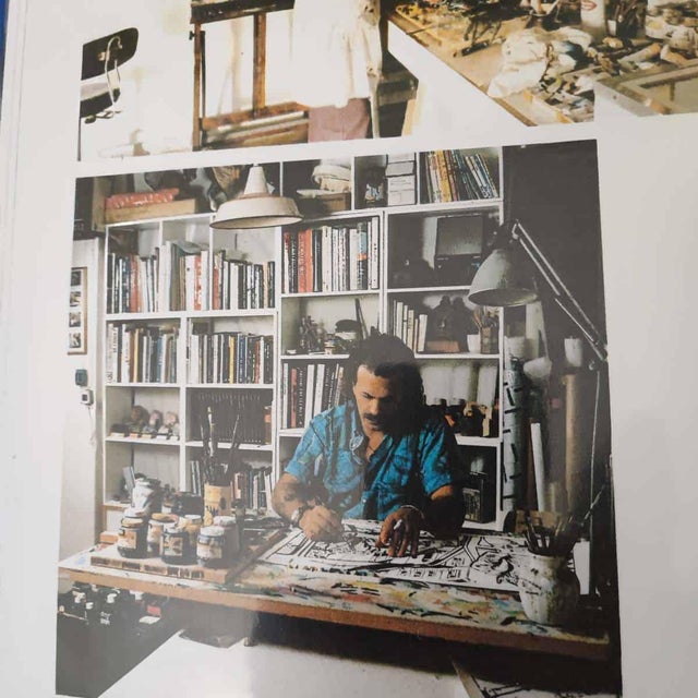 Max Hamlet, Animal Heads, 1995, Acrylic Painting on Canvas, Framed For Sale - Image 13 of 15