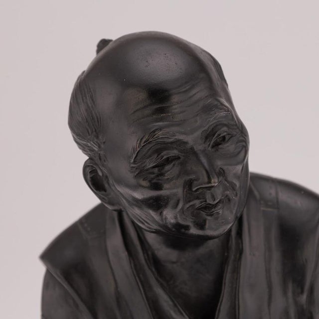 Antique Japanese Meiji Bronze Takaakia Okimono, 19th Century For Sale - Image 9 of 18