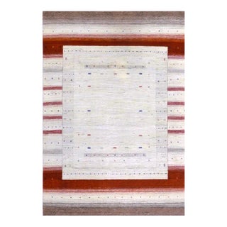 2020s Beige Indian Gabbeh For Sale