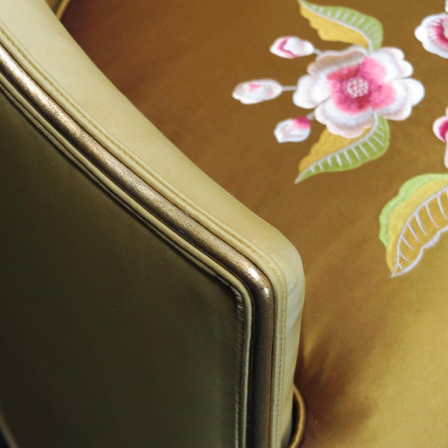 Textile Pair of 1920s French Art Deco Lounge Chairs For Sale - Image 7 of 9