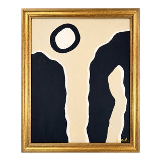 Title: Desert Eclipse.Modern Painting, Framed by Bryan Boomershine For Sale