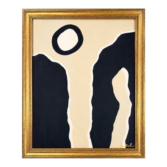 Title: Desert Eclipse.Modern Painting, Framed by Bryan Boomershine For Sale