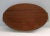 Mid 20th Century Italian Marquetry Wood Inlay Oval Serving Tray With Brass Gallery Rail & Handles For Sale In Phoenix - Image 6 of 8
