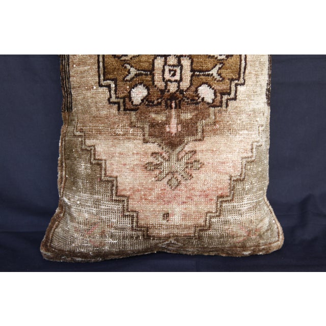 Art Deco Handwoven Vintage Tribal Couch Pillow Cover -16'' X 30'' For Sale - Image 3 of 10