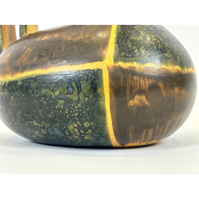 Ceramic Ceramic Pitcher by Eva Fritz-Lindner for Karlsruher Majolika, 1970s For Sale - Image 7 of 14