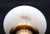 Pair of Vintage Round Milk Glass Door Knobs For Sale - Image 6 of 7