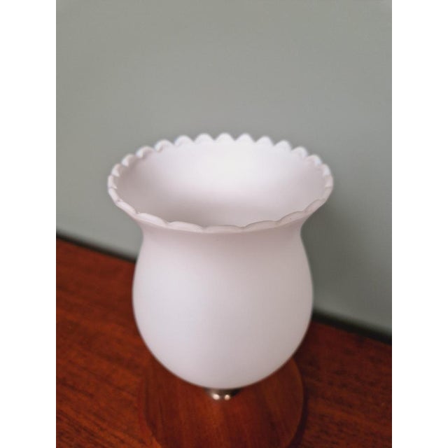 Opaline Glass Tripoid Table Lamp, 1960s For Sale - Image 9 of 17