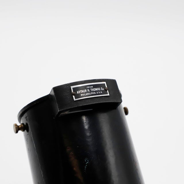 Antique Scientific Lamp signed by Arthur H. Thomas Co. For Sale - Image 13 of 18