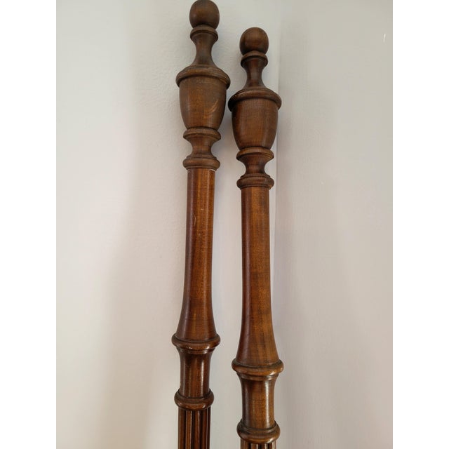 1980s Cherry Queen/Full Four-Poster Rice Bed For Sale - Image 13 of 18